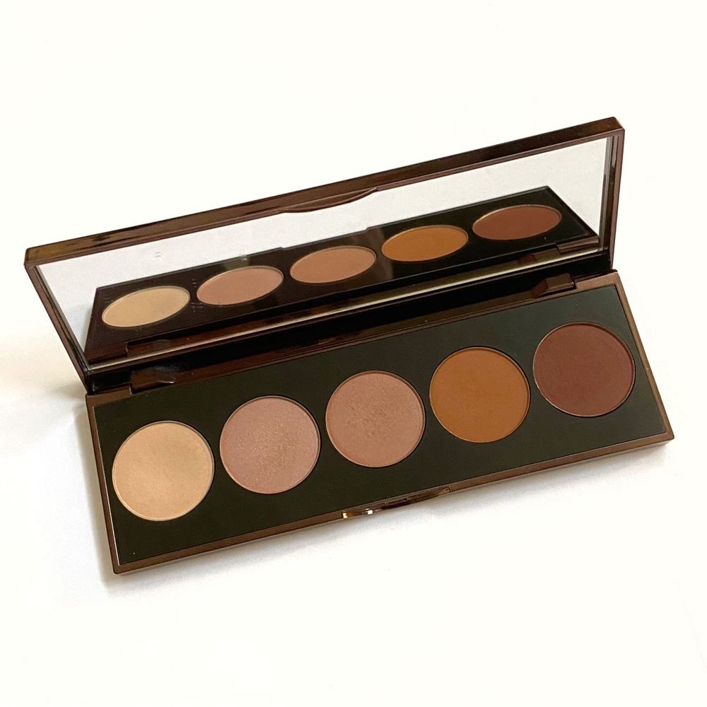BECCA OMBRE ROUGE EYE PALETTE natural neutral matte brown eyeshadow makeup